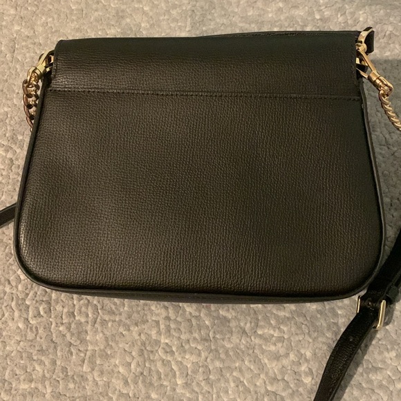 Kate Spade Phoebe Leather Flap Black Shoulder Crossbody Bag (Tag inside) BNWT - Picture 7 of 9